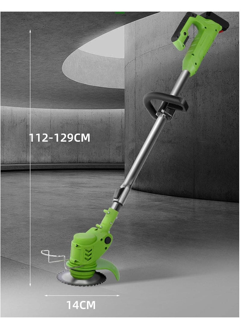 BUYCO Cordless Electric Grass Trimmer & Lawn Mower – Rechargeable, Lightweight & Adjustable Portable Garden Trimmer - Image 4
